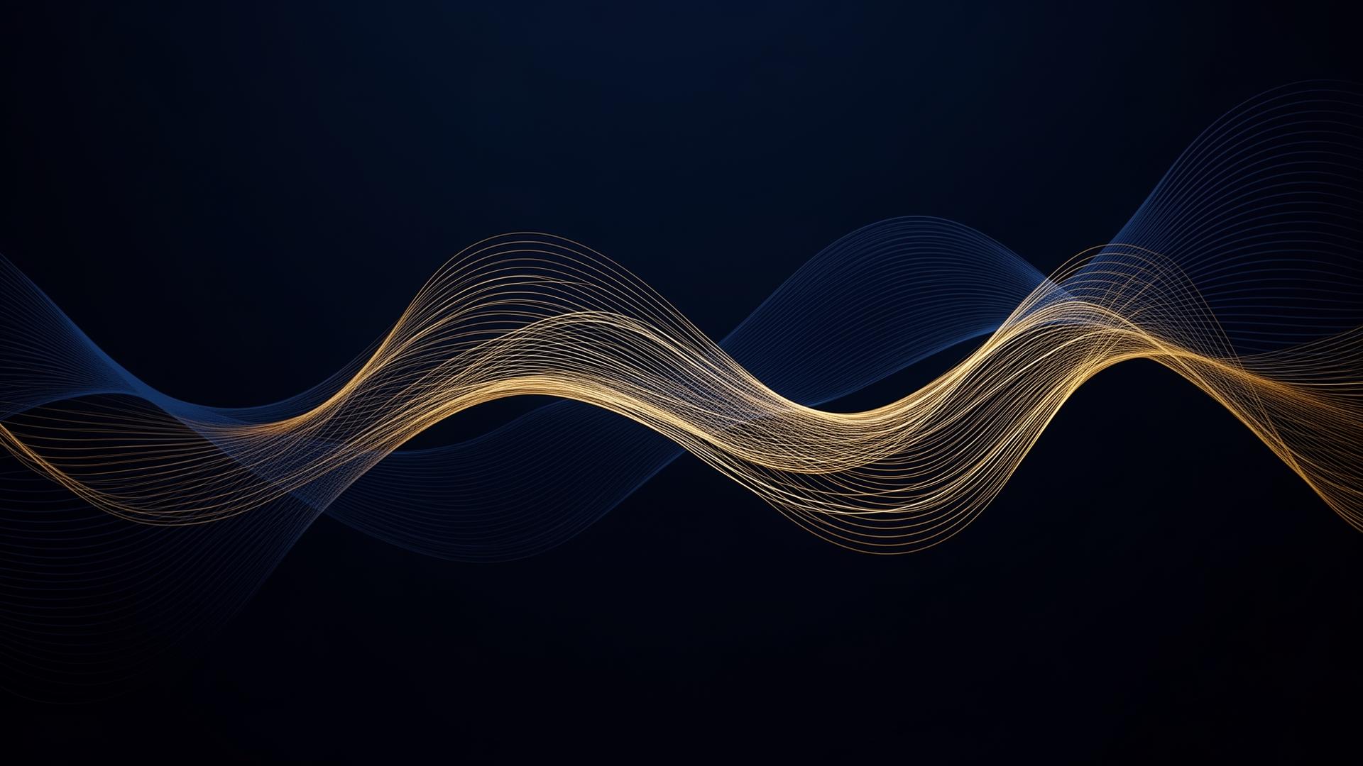 Abstract data visualization representing intelligent systems